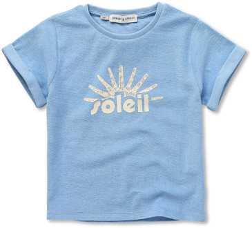 Sproet & Sprout meisjes t-shirt Blauw - 122