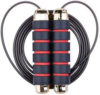 Sprong Springtouwen Kabel Staal Verstelbare Snelle Snelheid Handvat Springtouwen Training Boksen Sport Oefeningen Geschikt Voor Alle Leeftijden Rood