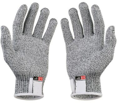 Sprot Handschoenen Snijbestendige Beschermende Roestvrij Staaldraad Butcher Anti-Snijden Handschoenen Bergbeklimmen Handschoenen Xl