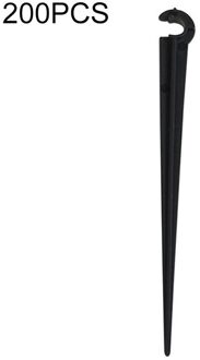 Sprycle 50-200X Tuin 1/4 Inch C-Type Haak Vaste Ondersteuning Houder Stakes Steel Fit 4/7Mm Slang watering Druppelbuis Kas 200stk