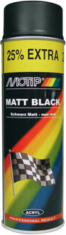 Spuitlak Mat Zwart (500ml)