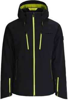 Spyder Alyeska Ski Jas Heren L Zwart