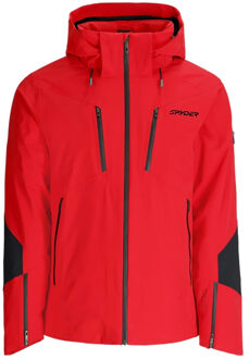 Spyder Alyeska Ski-Jas Rood - XL