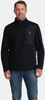 Spyder Bandit 1/2 Zip Fleecetrui Zwart - L