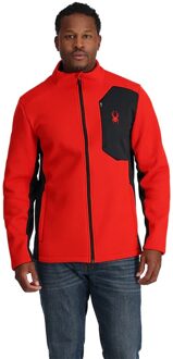 Spyder Bandit Fleece Vest Heren L Rood dessin