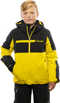 Spyder Challenger Ski/Snowboard Jas Jongens 164 Geel
