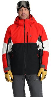 Spyder Epiphany Ski Jas Heren 2XL Rood dessin