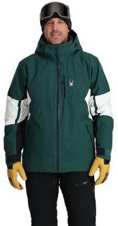 Spyder Epiphany Ski Jas Heren L Donkergroen