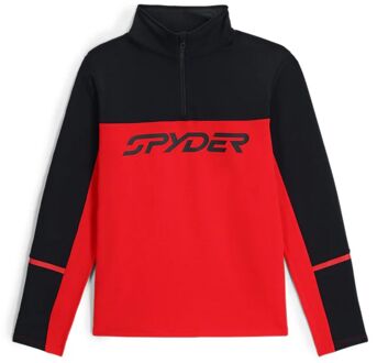 Spyder Speed Fleece 1/3 Zip Skipully Heren M Rood