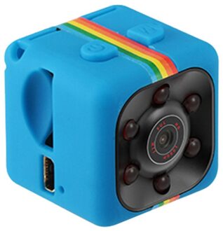 SQ11 Mini Camera Hd 1080P Sensor Sport Infrarood Nigh Motion Sensor Pocket Kleine Camcorder Nachtzicht Dvr Micro Camera recorder Blauw