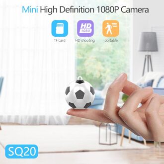 SQ20 Wifi Home Security Mini Camera 1080P Draadloze Ip Cctv Surveillance Ir Nachtzicht Bewegingsdetectie Babyfoon 32G Tf Kaarten