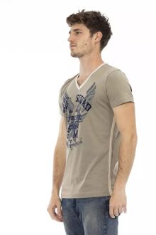 Squad Eagle Grafisch T-shirt Salie Groen - L
