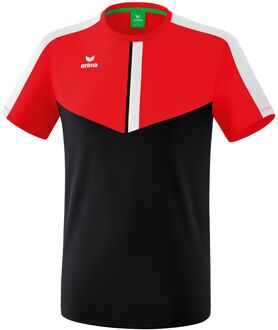 Squad T-Shirt Kind Rood-Zwart-Wit Maat 128