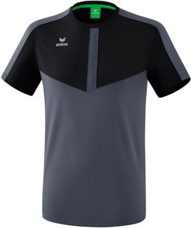 Squad T-Shirt Zwart-Slate Grijs Maat XL