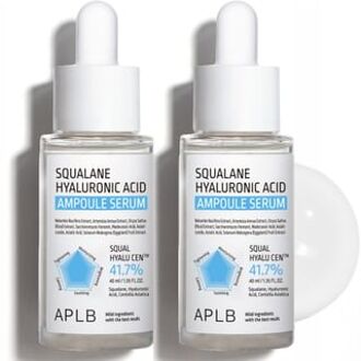 Squalane Hyaluronic Acid Ampoule Serum Set 40ml x 2 pcs