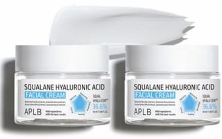 Squalane Hyaluronic Acid Facial Cream Set 55ml x 2 pcs