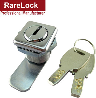 Square Cabinet Cam Lock 2 Computer Keys for Mail Box School Locker Office Drawer Hardware Rarelock MS549 i