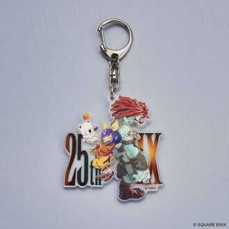 Square Enix Final Fantasy IX Acrylic Keychain 25th Anniversary Eiko & Salamander