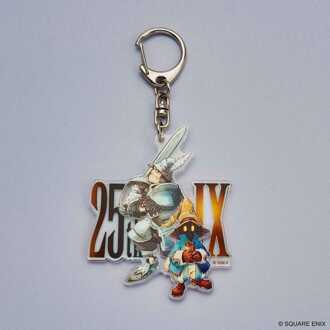 Square Enix Final Fantasy IX Acrylic Keychain 25th Anniversary Vivi & Steiner