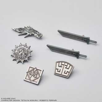 Square Enix Final Fantasy VII Rebirth Mini Metal Pins Blind Box Display (6)