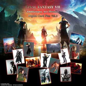 Square Enix Final Fantasy VII TCG Anniversary Art Museum Digital Card Plus Vol. 2 Booster Display (20) *English Version*
