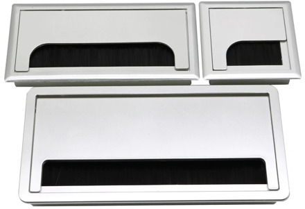 Square Rectangle Wire Hole Cover Cable Grommet Wire Cover Furniture Hole Plug