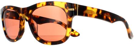 square unisex glanzende schildpad havana minerale stuurprogramma's foyt - maat Bruin