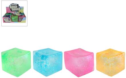 Squeeze mega sugar kubus 7x7x7cm verschillende