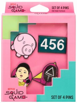 Squid Game 4 Pin Set