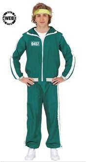 Squid Game Groen Trainingspak Heren