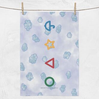 Squid Game Honeycomb Shapes Tea Towel