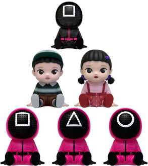 Squid Game Piggy Bank Blind Box Figures Series 11 cm Assortment (6)