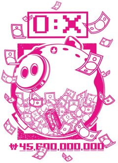 Squid Game Piggy Bank Men's T-Shirt - White - S