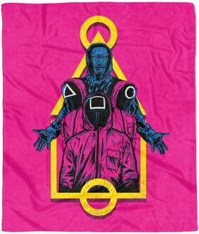 Squid Game Presenting Squid Game Fleece Blanket - M