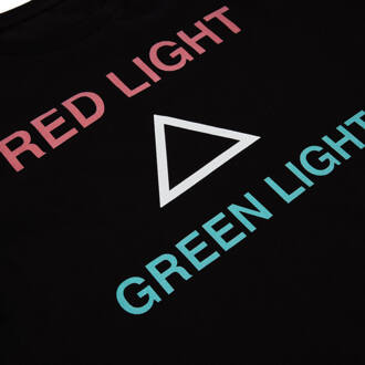 Squid Game RED LIGHT GREEN LIGHT Men's T-Shirt - Zwart - S - Zwart