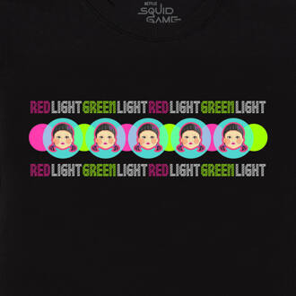 Squid Game Red Light Green Light Sweatshirt - Black - XL Zwart