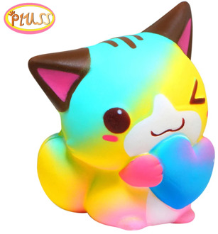 Squishes slow rising squishi kawaii squishy for child squeeze animals squish squishies stress relief squishy cat