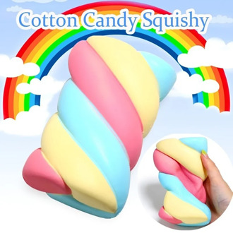 Squishy Cute Cotton Candy Antistress Toys for Kids Squishies Slow Rising Jumbo Soft Abreact Stress Relief Funny Gifts Toy Decor