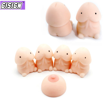 Squishy Penis Dick Shape Toy Slow Rising Stress Relief Toys Slow Rebound PU Decompression Relax Pressure Toys Interesting Gifts