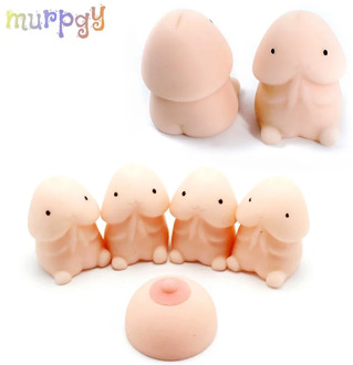 Squishy Penis Dick Shape Toy Slow Rising Stress Relief Toys Slow Rebound PU Decompression Relax Pressure Toys Interesting Gifts