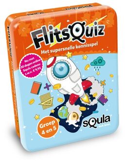 Squla Kaartspel Squla Flitsquiz Groep 4/5