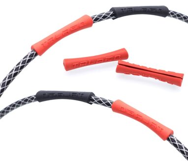 SR-SPATS Tpr Rubber Mtb Kabel Protector Mouw Fiets Frame Beschermende Kabel Guid 5 Stuk wit