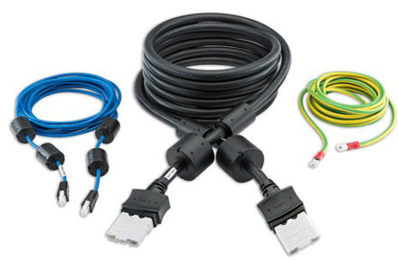 SRT003 electriciteitssnoer Zwart 4,5 m