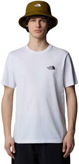 SS Simple Dome Casual T-shirt Heren 2XL Wit