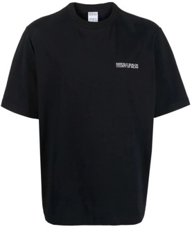 Ss22 Katoenen T-Shirt Marcelo Burlon , Black , Heren - Xl,L,M,S,Xs