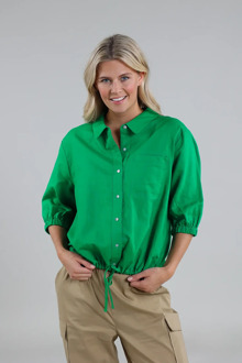 Ss240419 ella blouse Groen