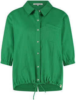 Ss24041969 ella blouse green Groen - L