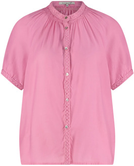 Ss2404943 alaina blouse pink Rood