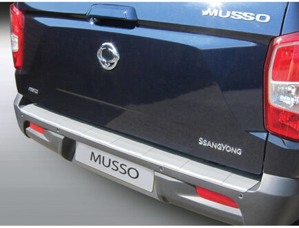 Ssangyong Bumper beschermer passend voor Ssang Yong Musso 2018- 'Ribs' GRRBP825