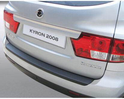 Ssangyong Bumper beschermer passend voor SsangYong Kyron 2008- Zwart GRRBP154